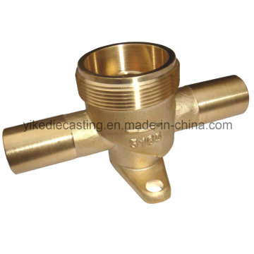 Brass CNC Machined Part, CNC Machining for Fitting